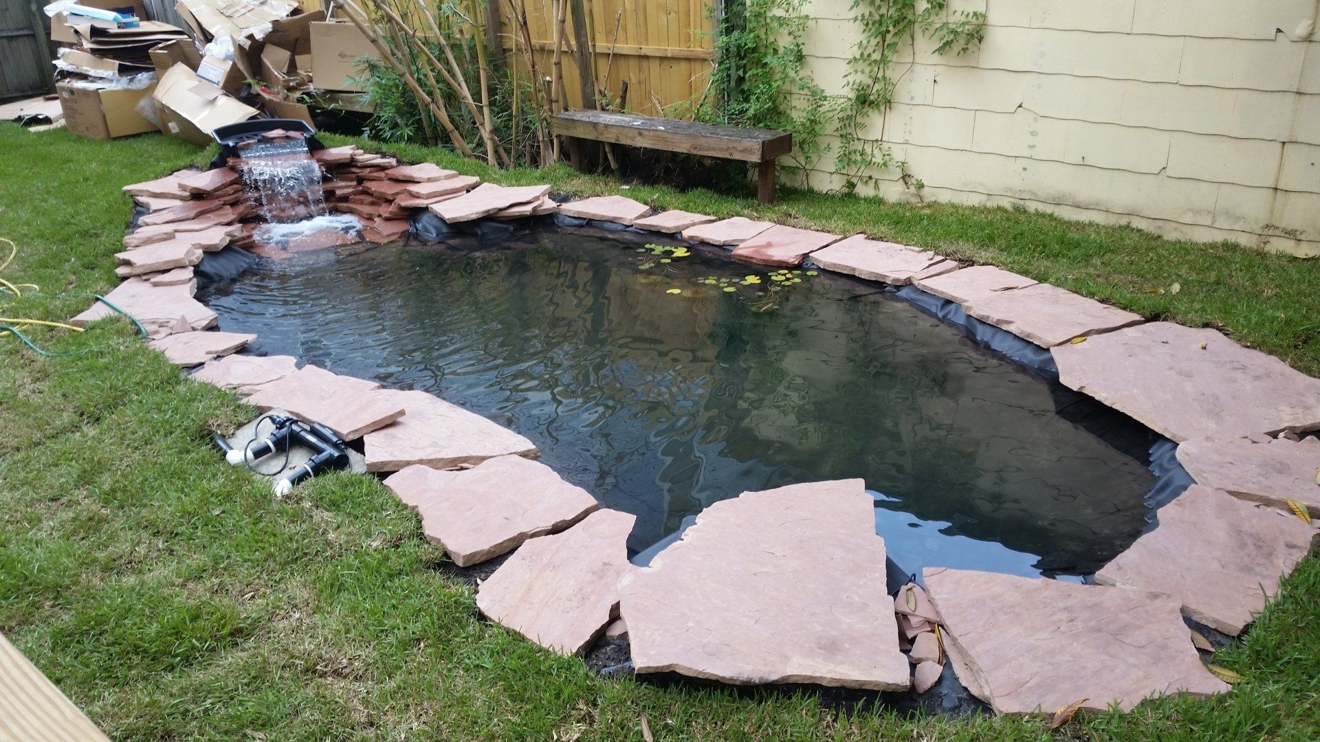 Small Pond — Jacksonville, FL — K & R Pond Care Inc
