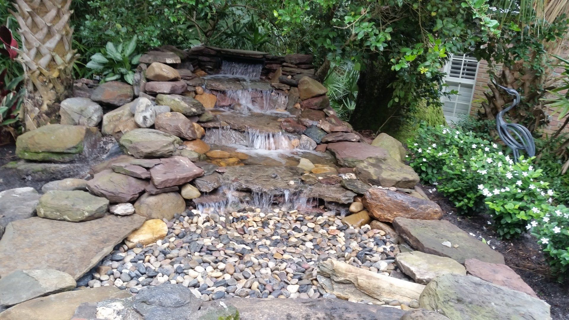 Waterfalls — Jacksonville, FL — K & R Pond Care Inc