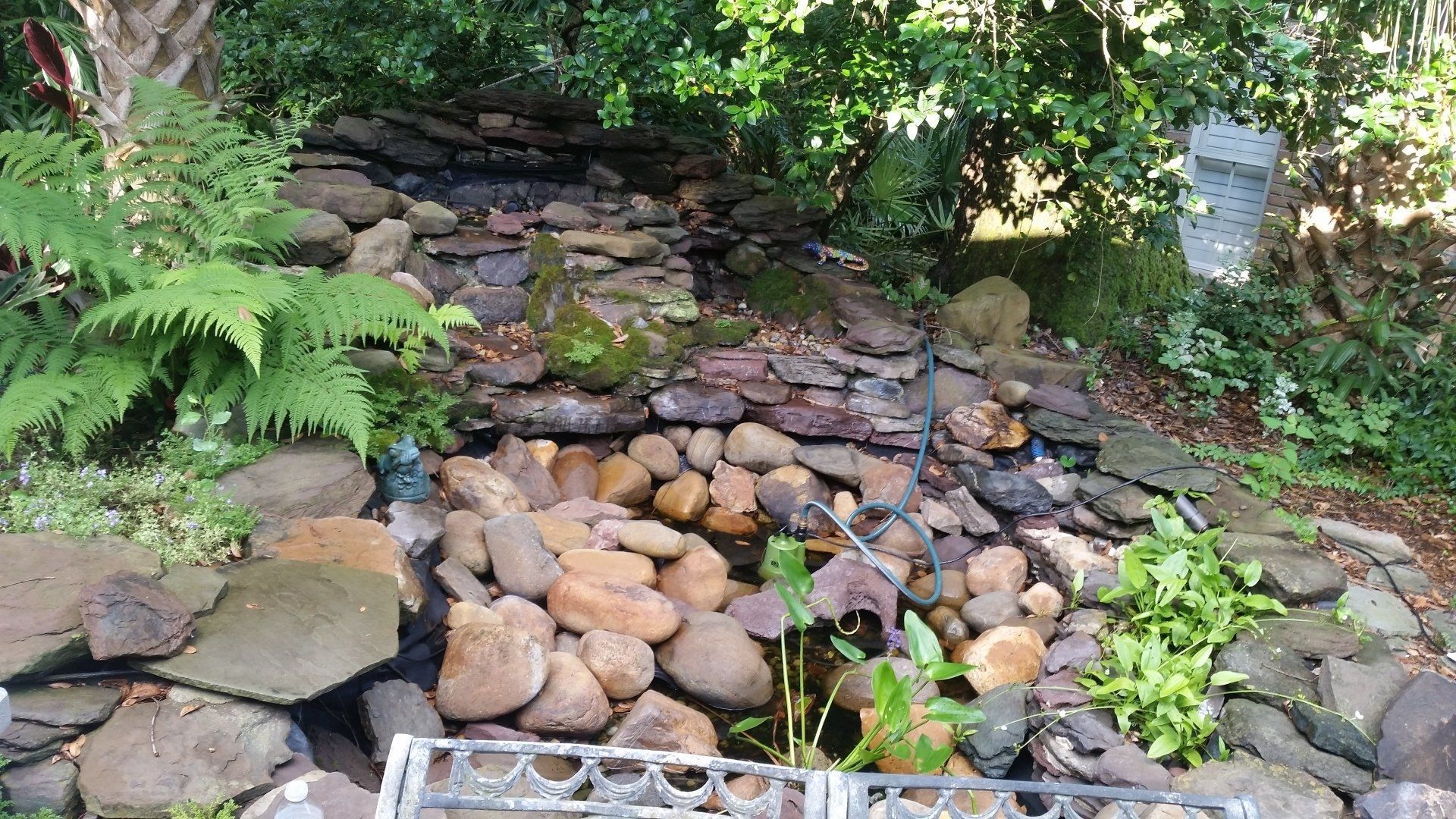 Pond With Lots Of Rocks — Jacksonville, FL — K & R Pond Care Inc