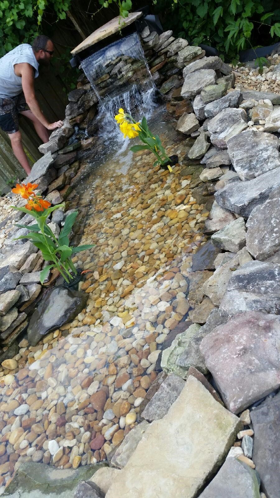 Koi Pond Installation — Jacksonville, FL — K & R Pond Care Inc