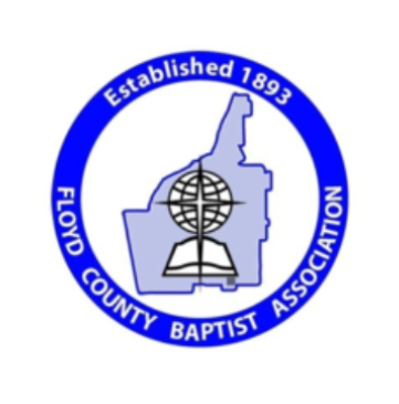 A logo for the floyd county baptist association
