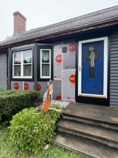 Windows and Blue Door — Chicopee, MA — Nova Home Improvements