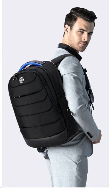 Swiss digital men's smart massaging backpack hot sale