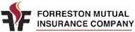 The forreston mutual insurance company logo is shown on a white background.