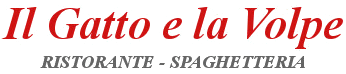 RISTORANTE SPAGHETTERIA IL GATTO E LA VOLPE logo