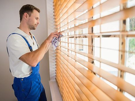Cleaning The Window Blind — San Diego, CA — Blind Speed-Sparkle Blinds