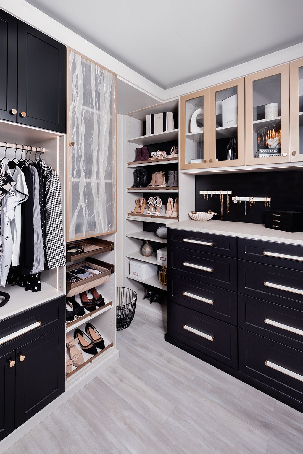 Walk-In Custom Closet System