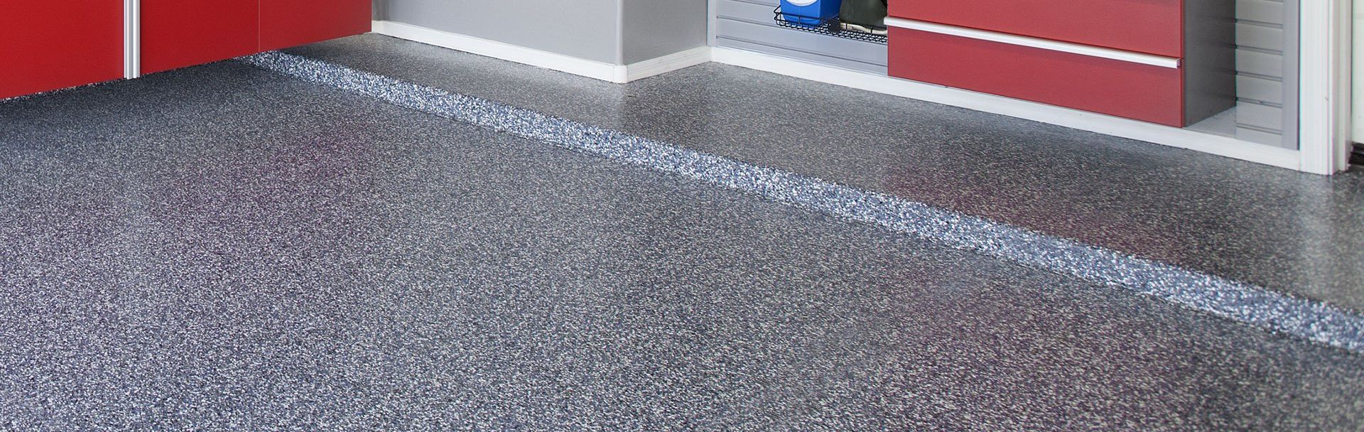 Custom  epoxy garage flooring 