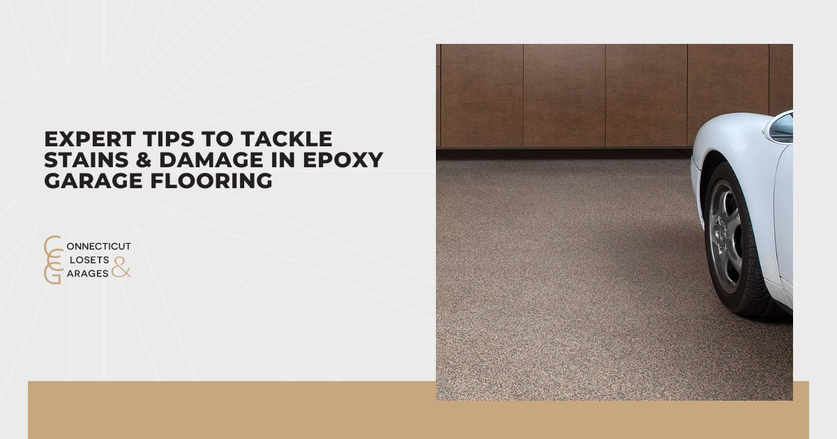 Expert Tips to Tackle Stains & Damage in Epoxy Garage Flooring