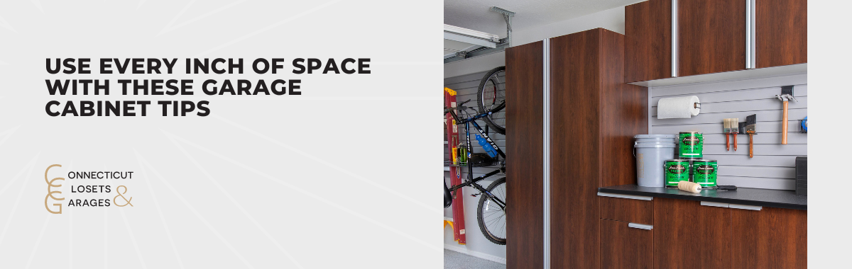 Use Every Inch of Space With These Garage Cabinet Tips