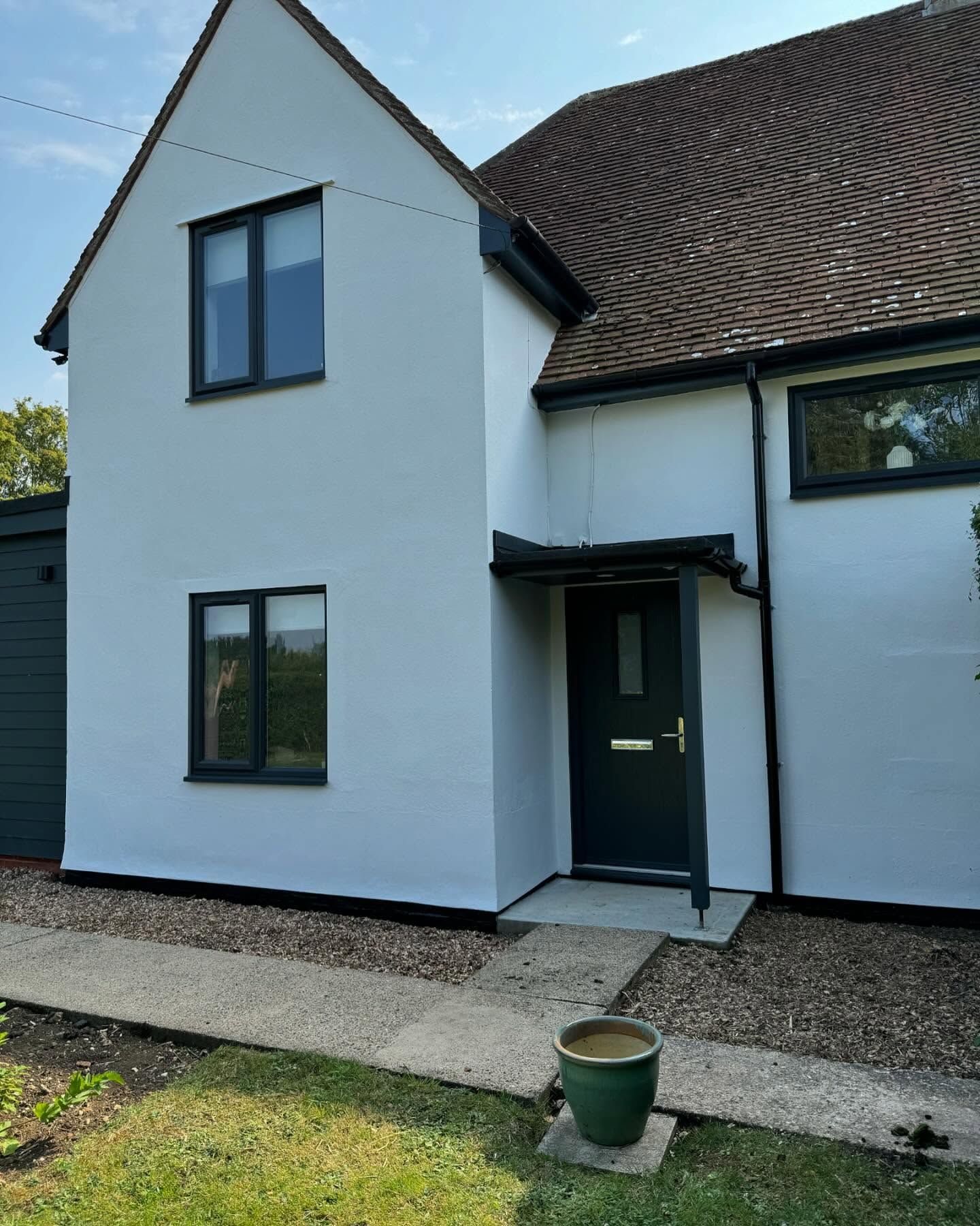 Examples of exterior home improvements by DMB Painting and Decorating near Sudbury Suffolk.