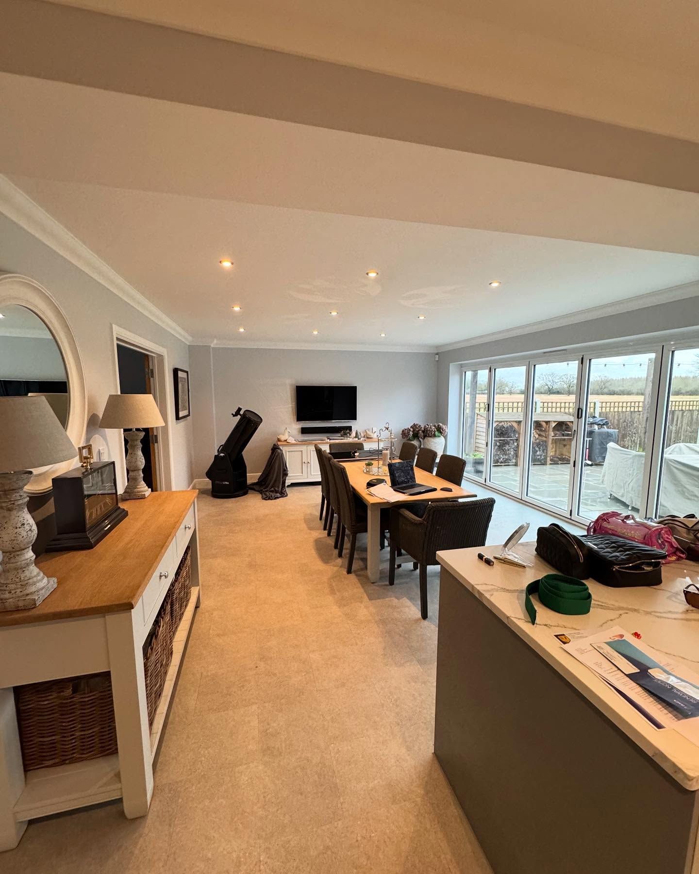 Interior painting by Sudbury painter Dan Binks of DMB Painting and Decorating.