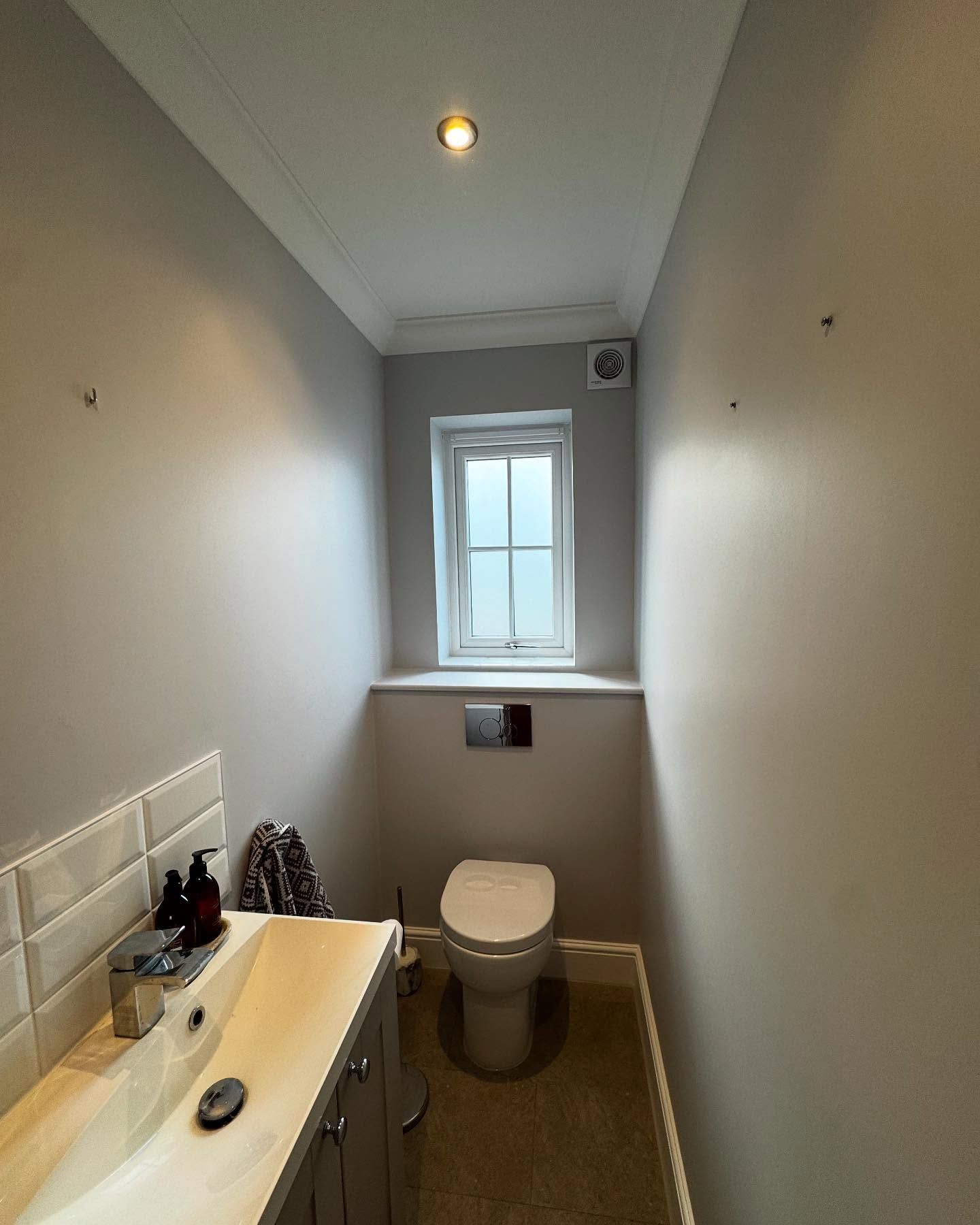 Interior painting by Sudbury painter Dan Binks of DMB Painting and Decorating.