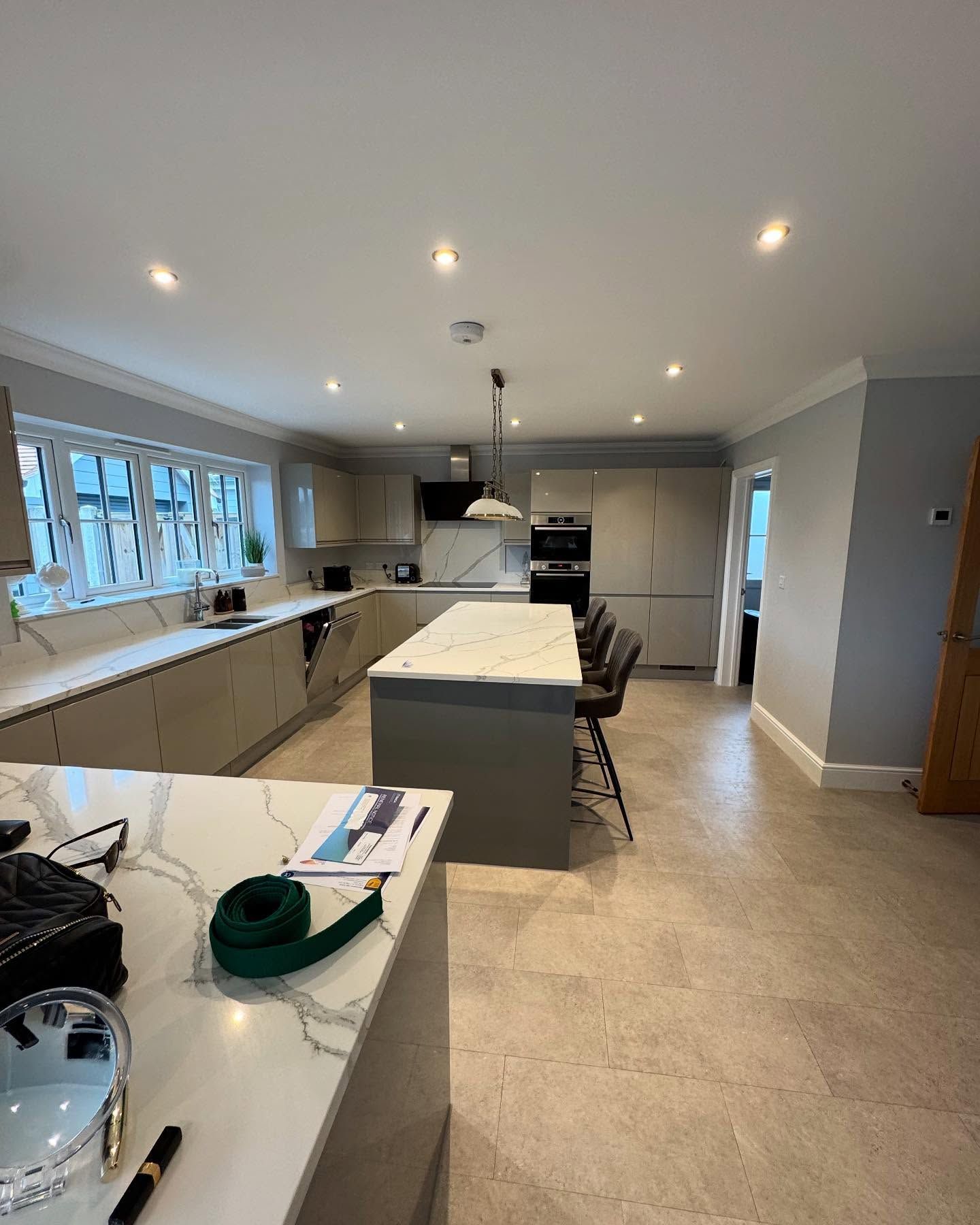 Interior painting by Sudbury painter Dan Binks of DMB Painting and Decorating.