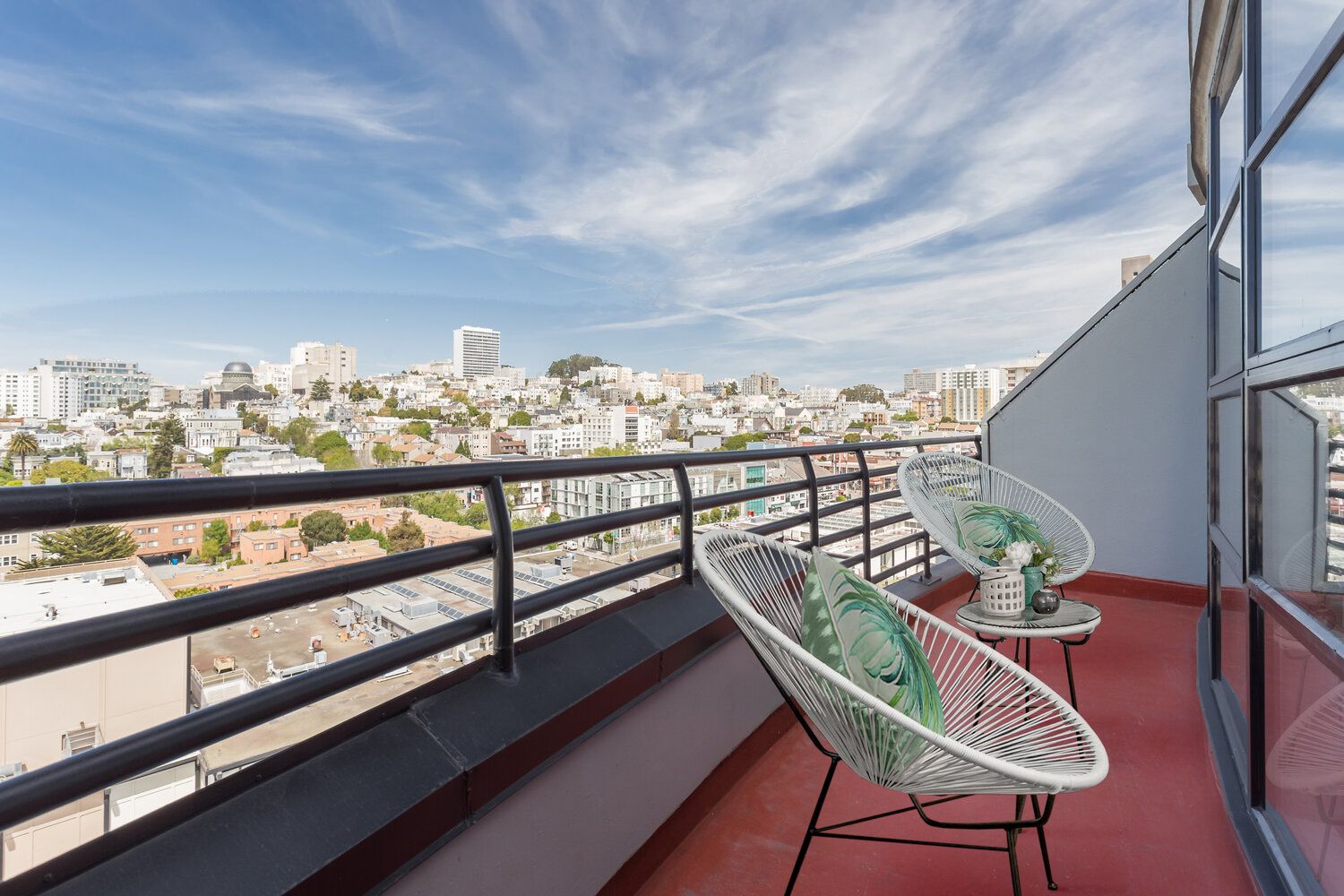 Exterior Photo of Webster Tower & Terrace Balcony