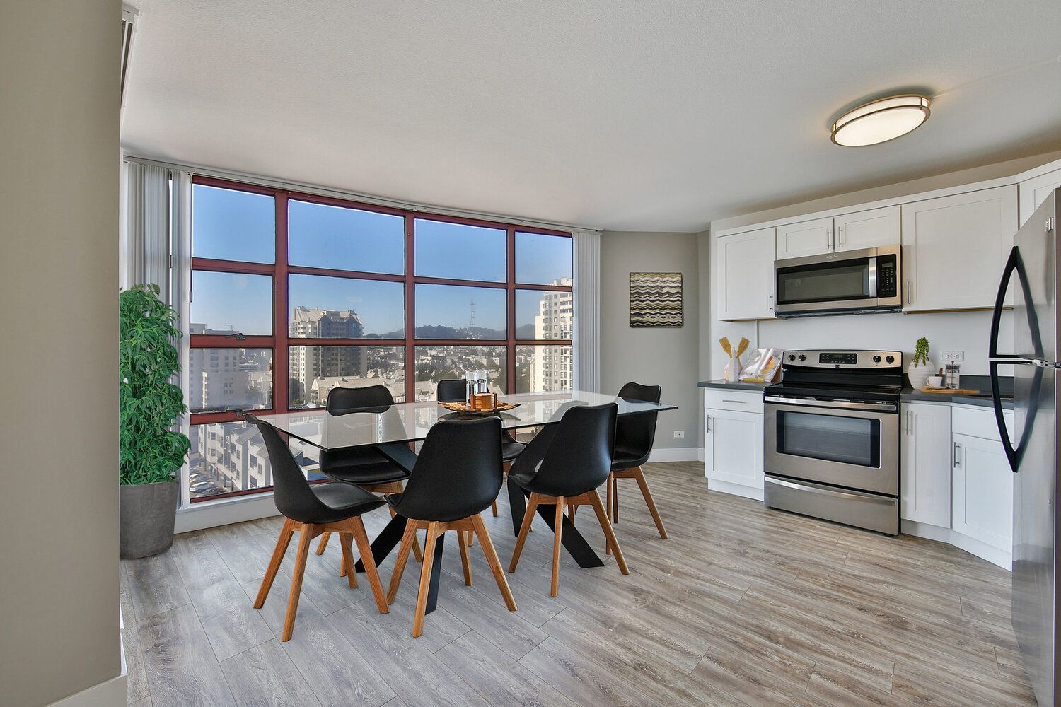 Interior Photo of Webster Tower & Terrace Dining Area