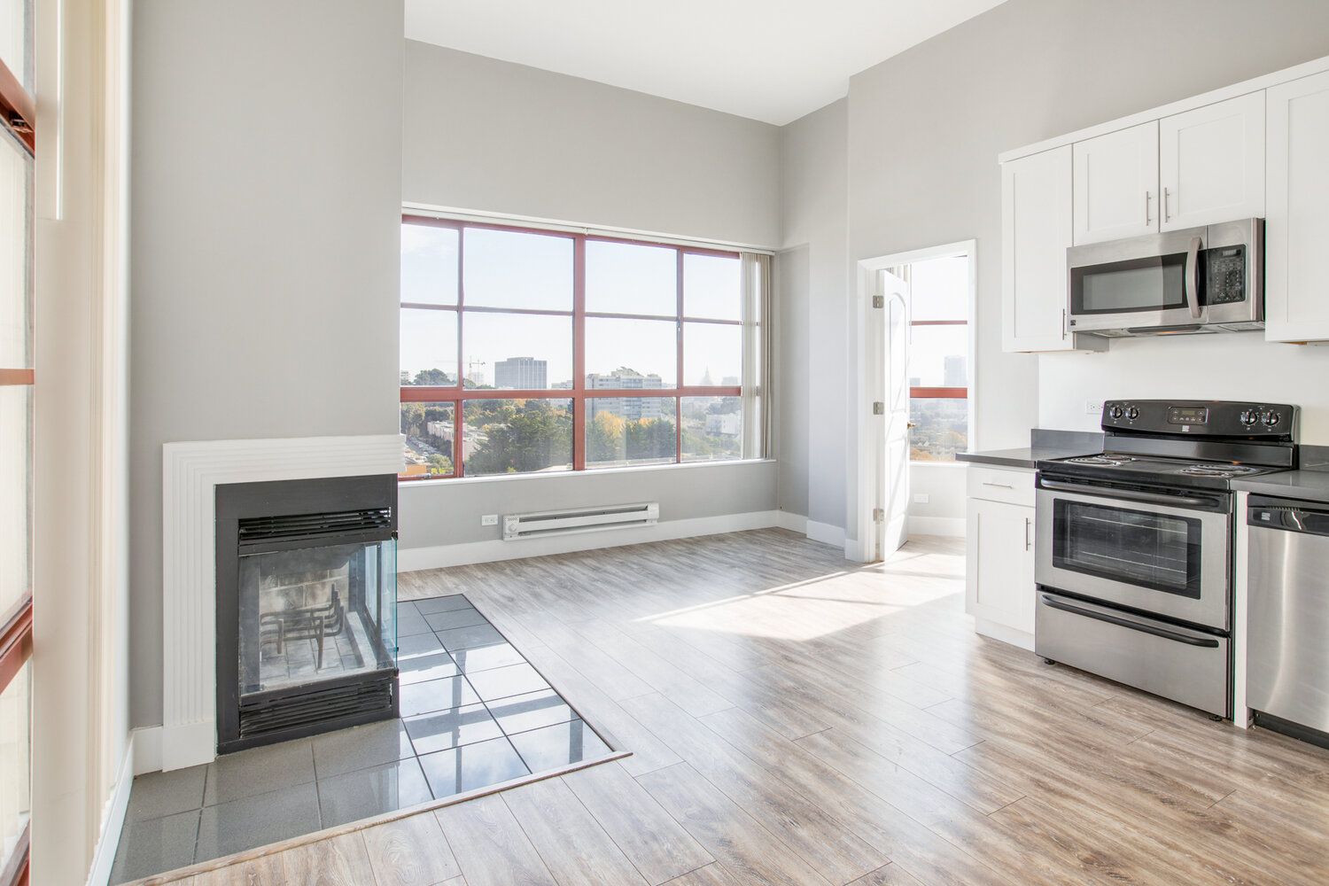 Interior Photo of Webster Tower & Terrace Living Room