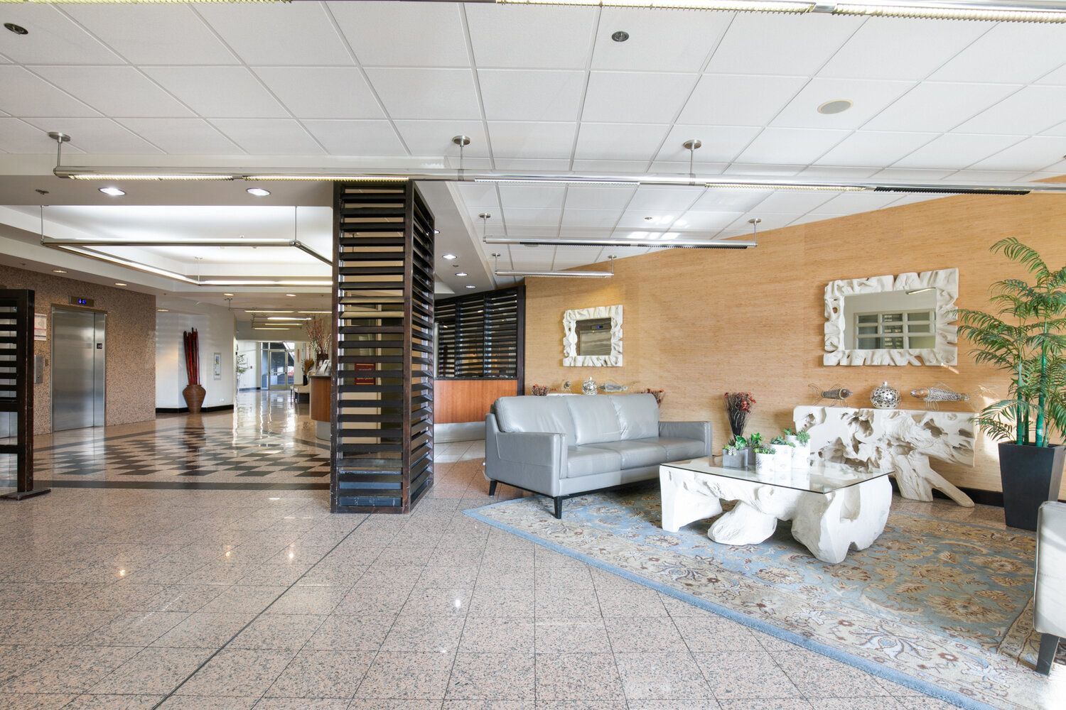 Interior Photo of Webster Tower & Terrace Lobby