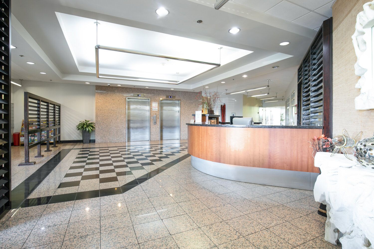 Interior Photo of Webster Tower & Terrace Lobby