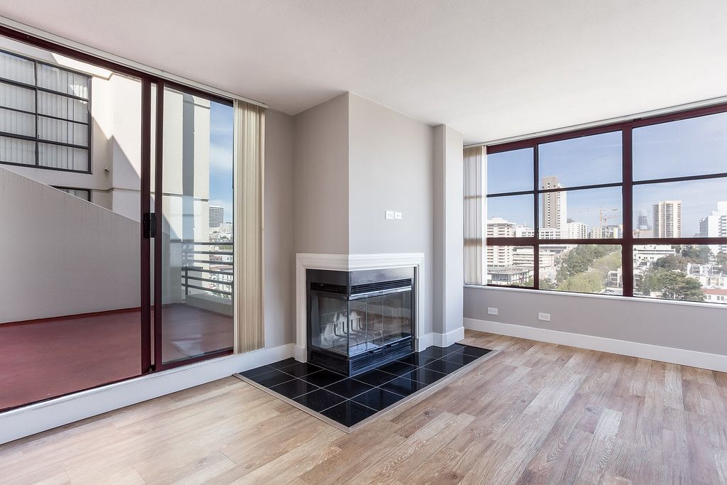 Interior Photo of Webster Tower & Terrace Fireplace