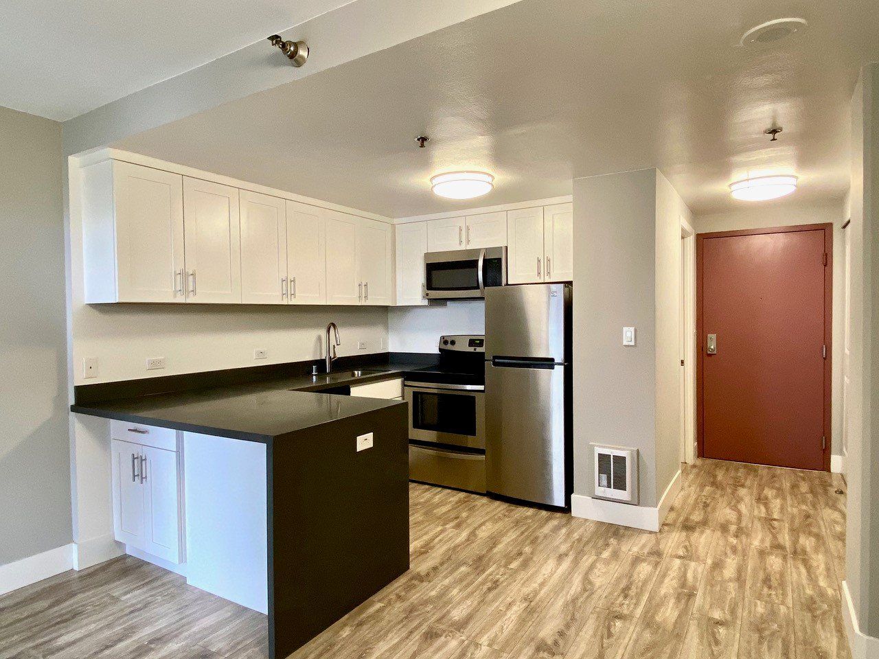 Interior Photo of Webster Tower & Terrace Kitchen