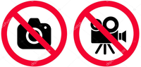 verboden foto/video's te maken van personeel zonder toestemming