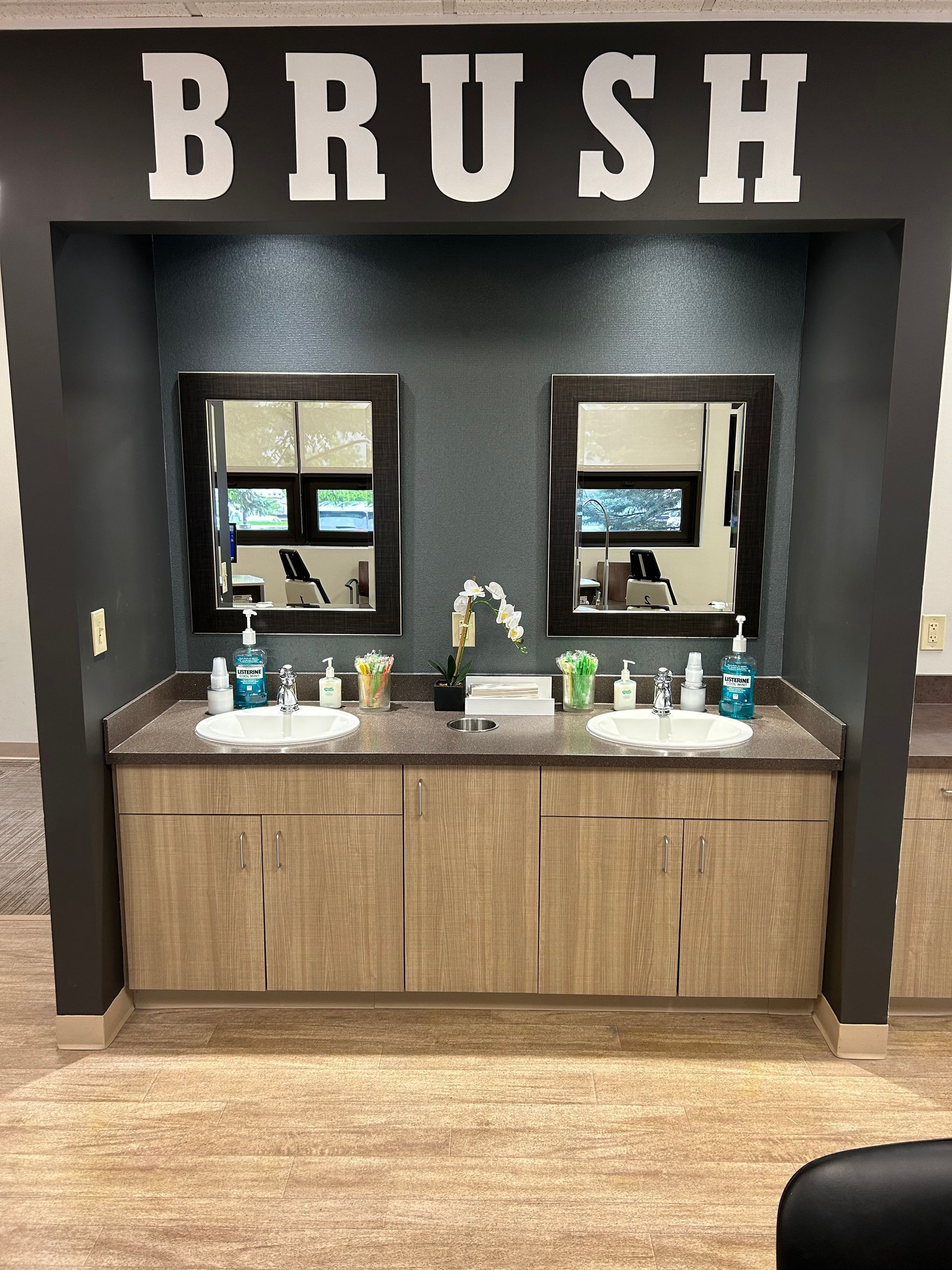 Brushing Area - Albany, NY - Ideal Orthodontics