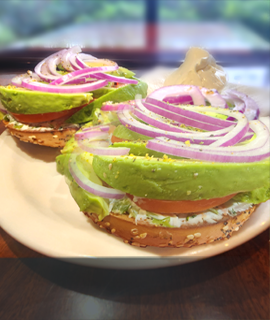 Avocado Bagel