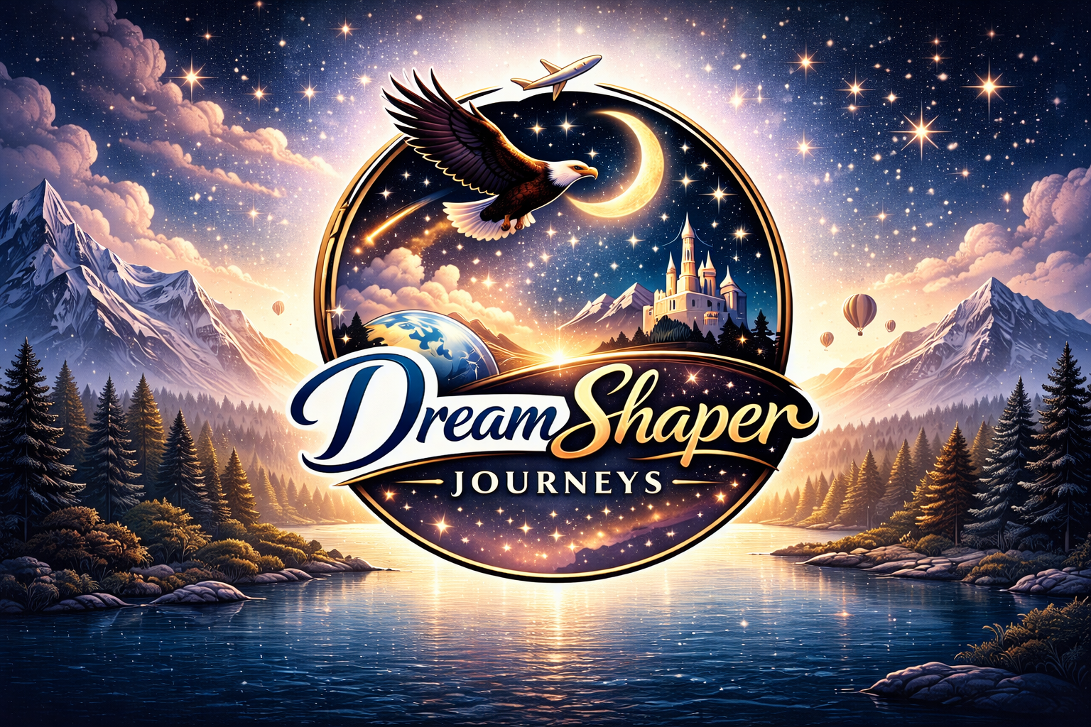 Dream Shaper Journeys Travel Agency Logo
