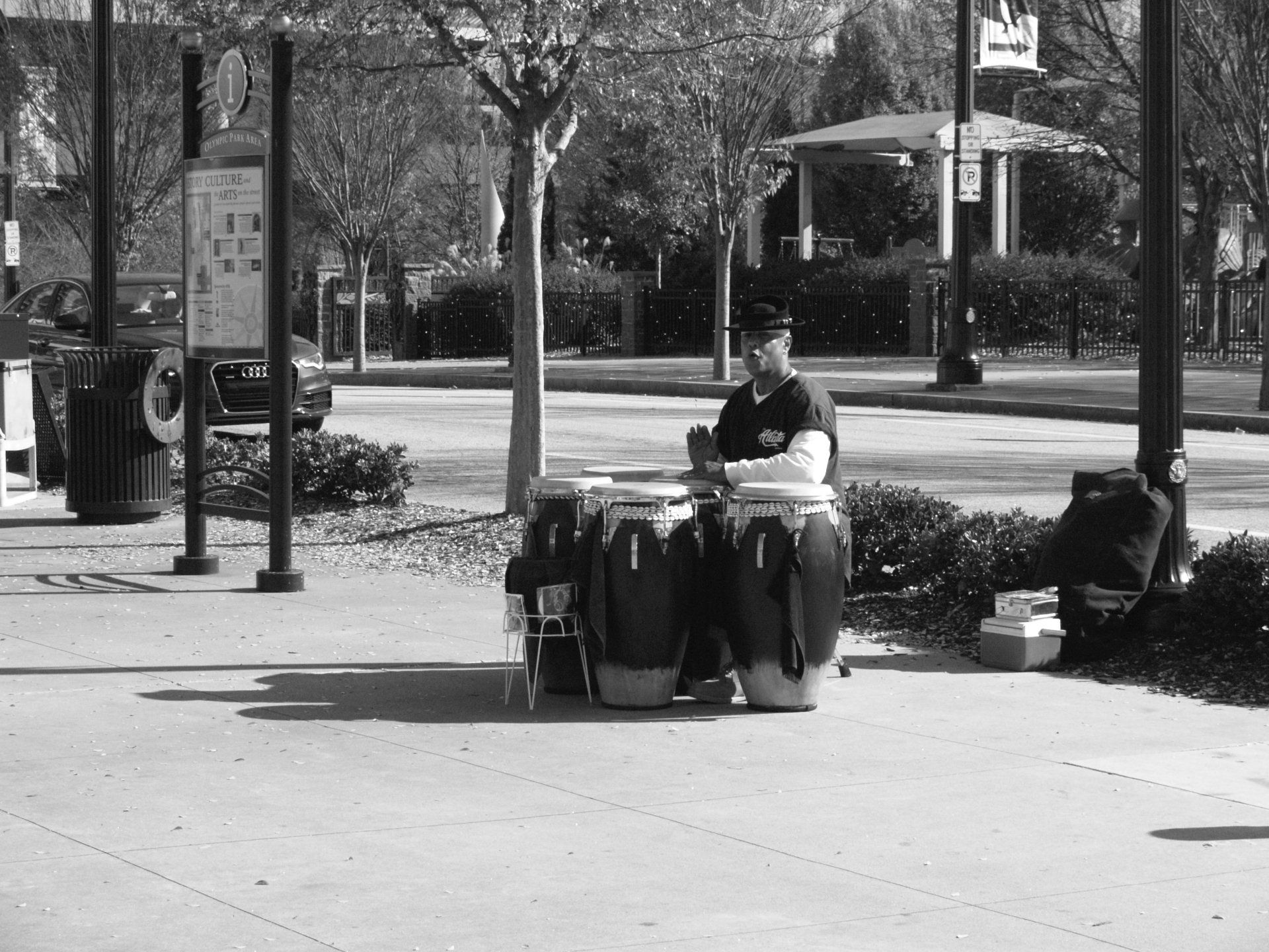 Conguero near Centennial Park, Atlanta, GA