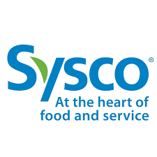 The sysco logo is at the heart of food and service.