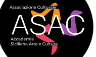 A logo for associazione culturale asac accademia siciliana arte e cultura
