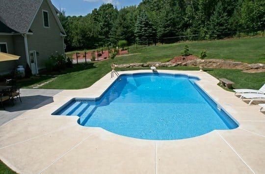 Roman Inground Pool – Voorheesville, NY