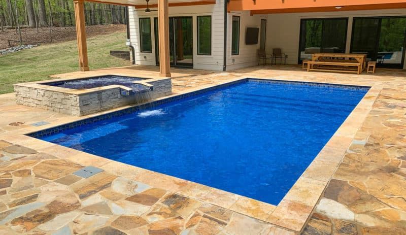 14 Fiberglass Inground Swimming Pool – Leisure Pools