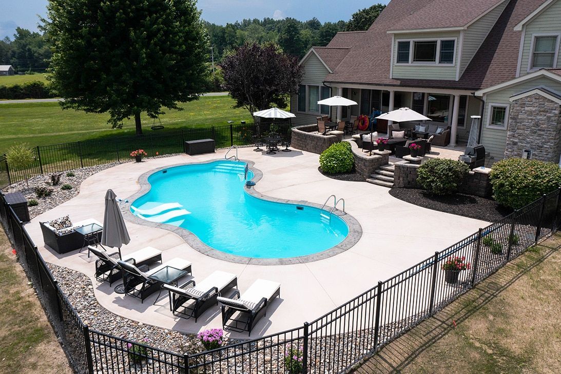 Mountain Pond Inground Pool – Rexford, NY