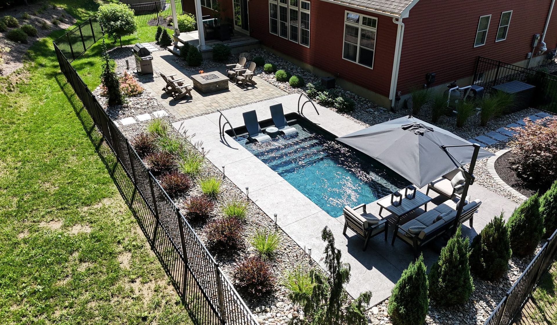 Rectangle Plunge Pool – Colonie, NY
