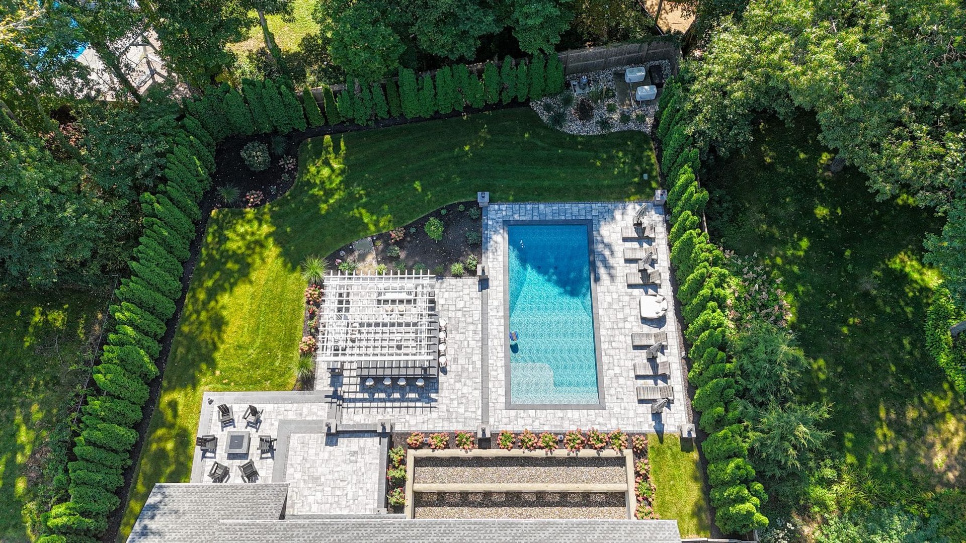 Rectangle Inground Pool – Rensselaer, NY