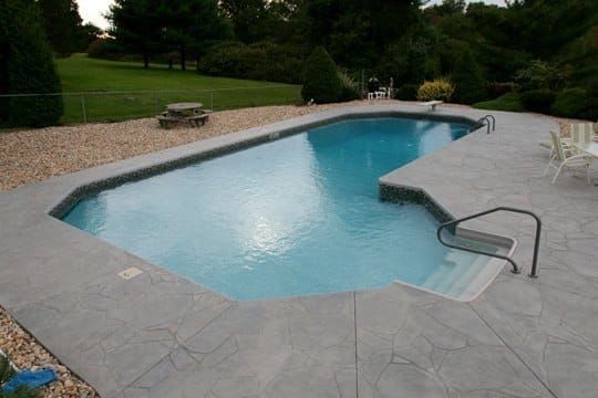 True L Inground Pool – Guilderland, NY