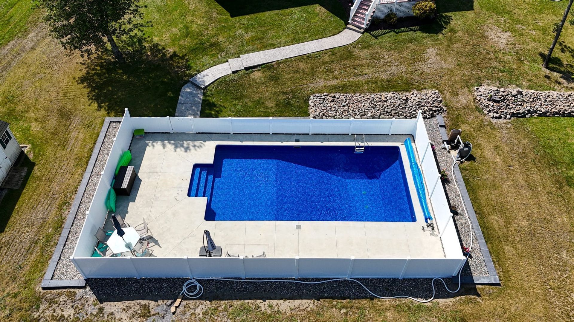 Rectangle Inground Pool – Cohoes, NY