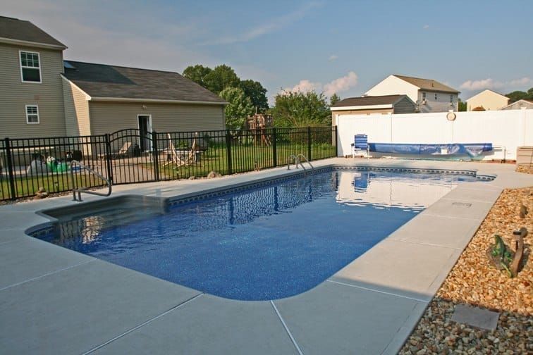 Rectangle Inground Pool – Ballston Spa, NY