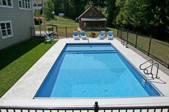 Rectangle Inground Pool – Ballston, NY