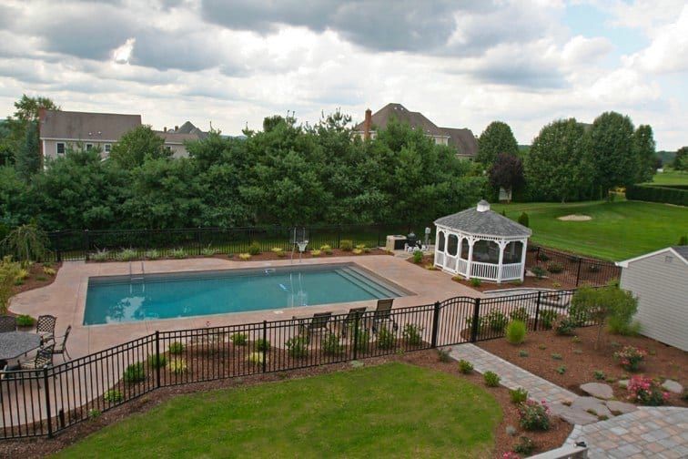 Rectangle Inground Pool – North Greenbush, NY