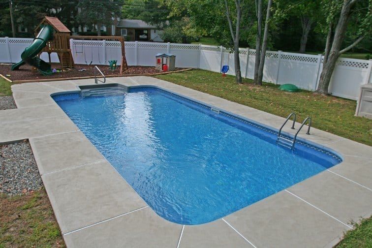Rectangle Inground Pool – Scotia, NY
