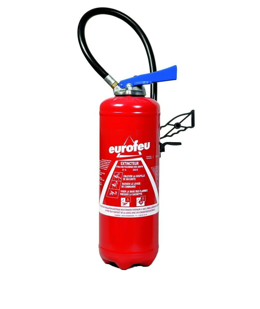 Extincteur à eau auxiliaire pour renfort et protection incendie dans les espaces professionnels