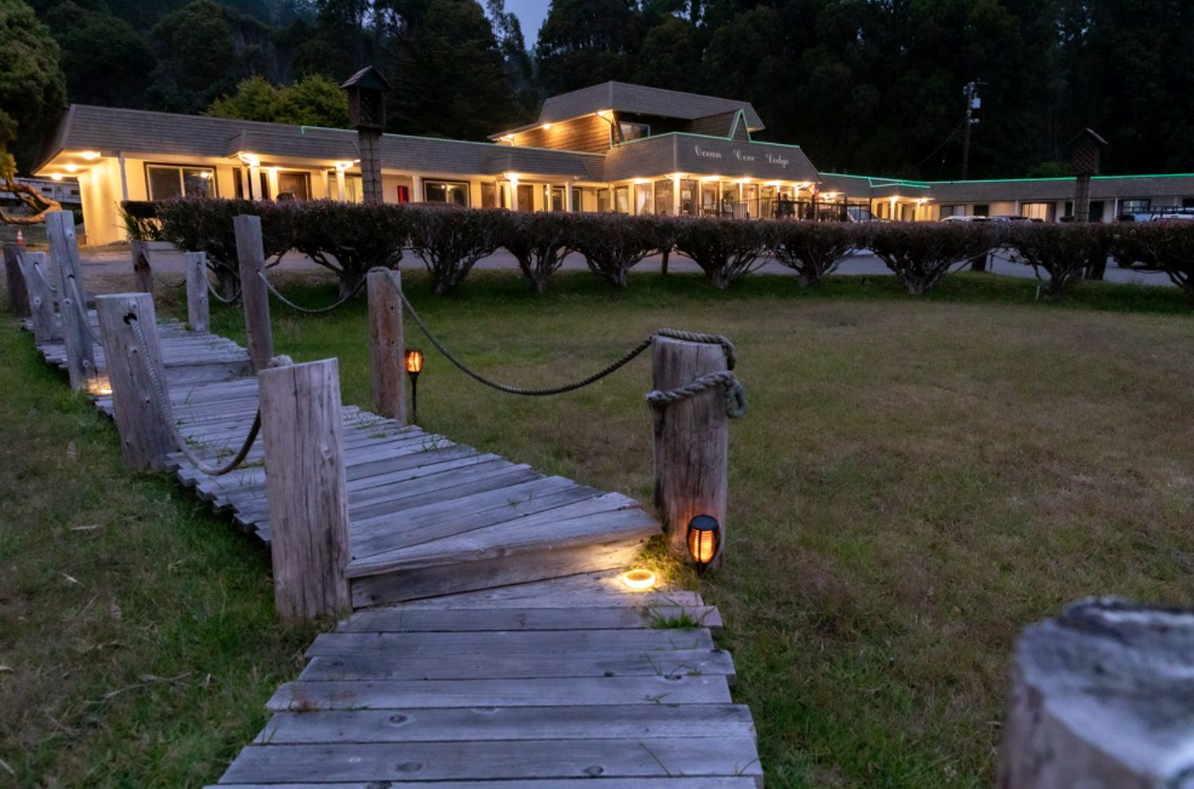 ocean cove front outside