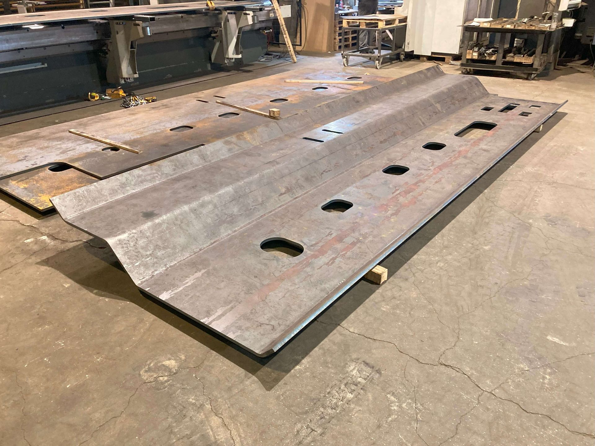 Bockning av plåt S355 MC