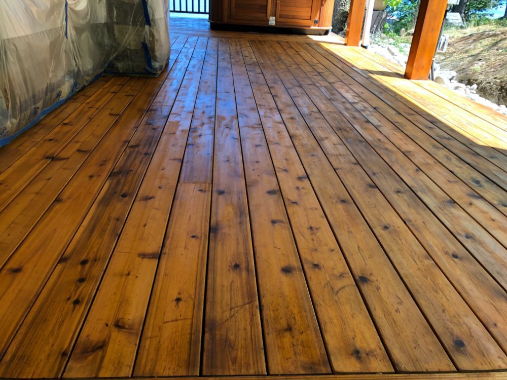 Deck Staining