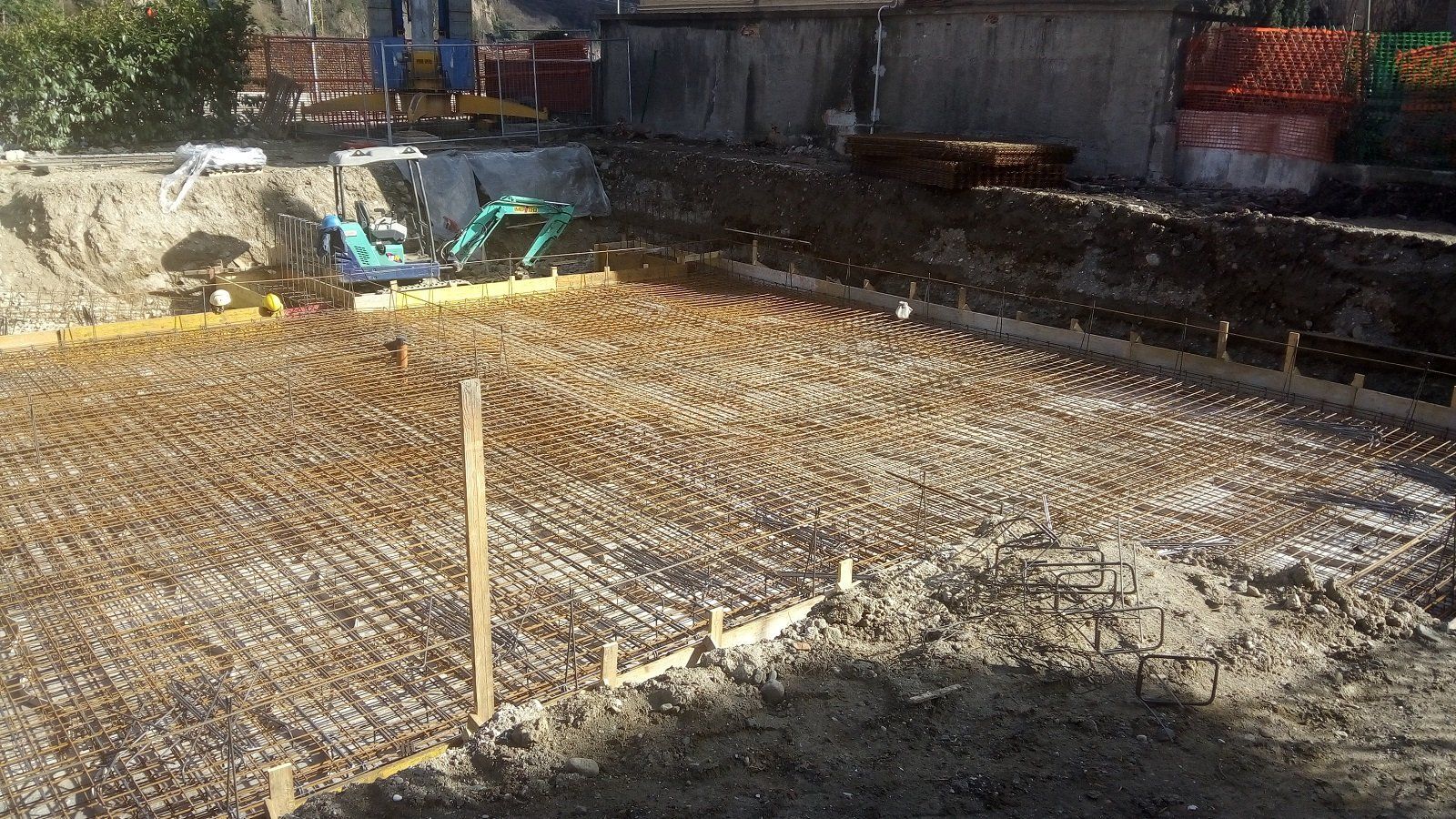 Armatura di una platea di fondazione