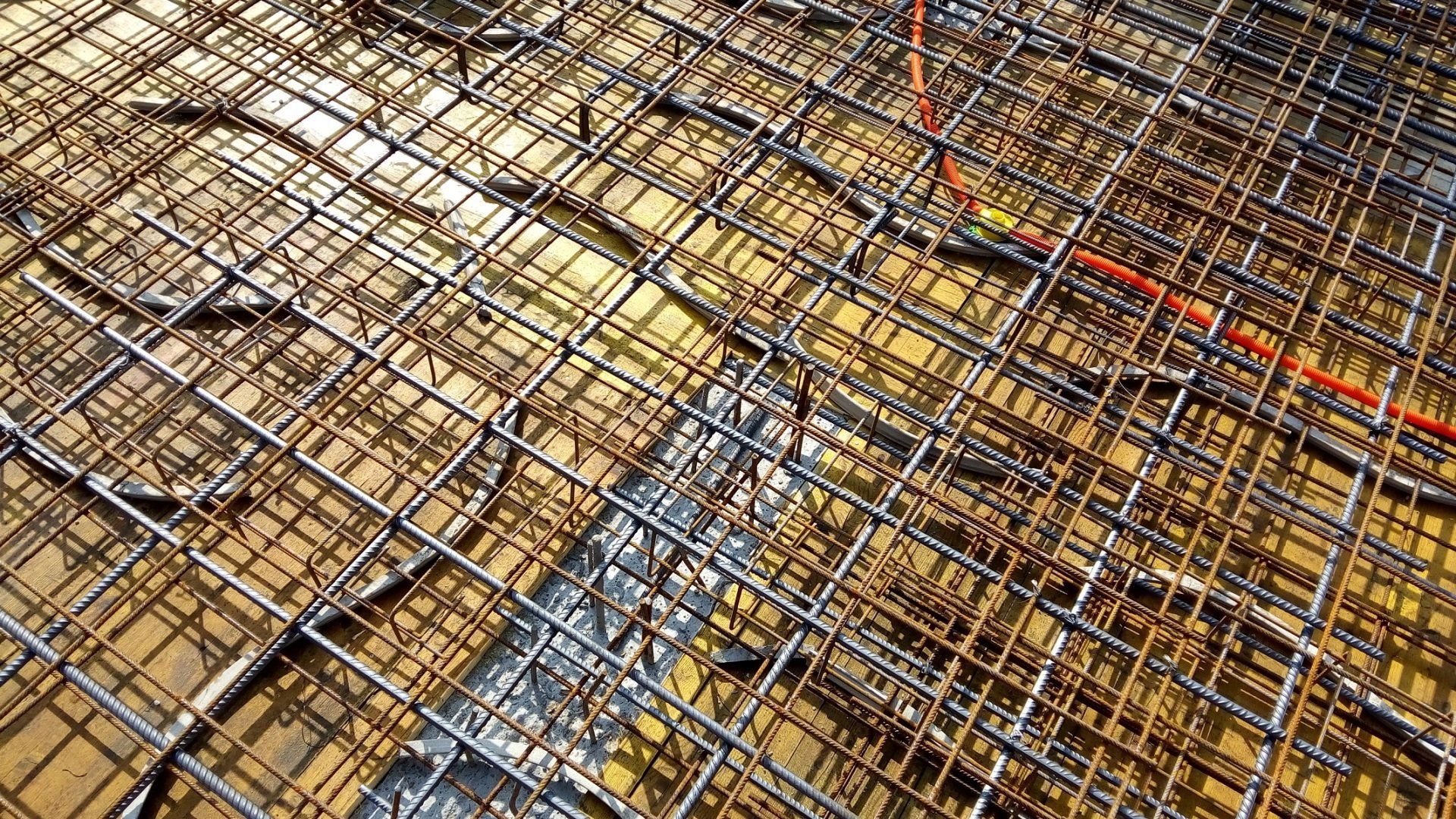 Armatura di un solaio in cemento armato