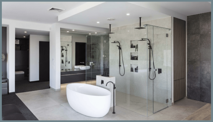 best frameless glass shower screen designs for canberra bathrooms 2025